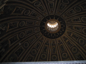 Купол собора Св.Петра в Ватикане.